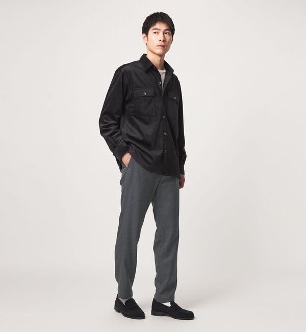 UNITED ARROWS green label relaxing「ウォッシャブル フラノ オックス ナロー ユーティリティパンツ  -ストレッチ-」|その他|