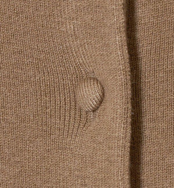 UNITED ARROWS green label relaxing「ファンシー コンビ ノーカラー カーディガン 」|カーディガン|