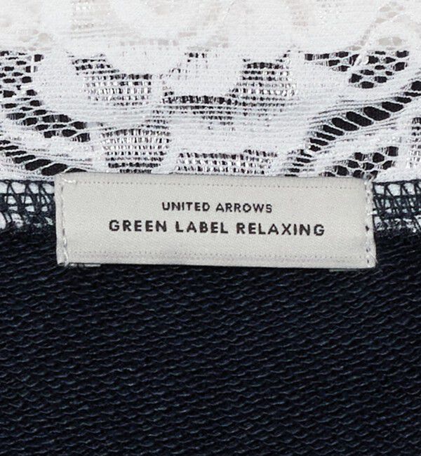 UNITED ARROWS green label relaxing「【WEB限定】＜at ease＞レース付き スウェット プルオーバー」|スウェット・ジャージ|