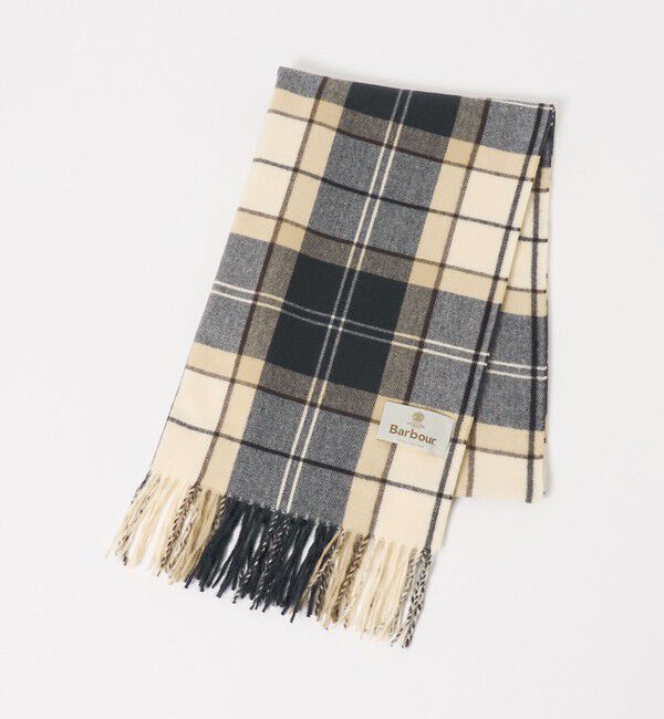 UNITED ARROWS green label relaxing「＜Barbour＞HAILES タータンチェック ストール」|マフラー|NAVY