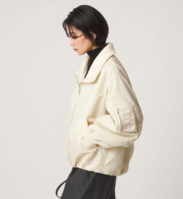 UNITED ARROWS green label relaxing「コクーン MA-1」|ブルゾン・スタジャン|