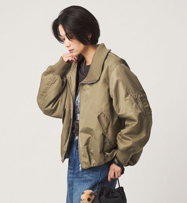 UNITED ARROWS green label relaxing「コクーン MA-1」|ブルゾン・スタジャン|
