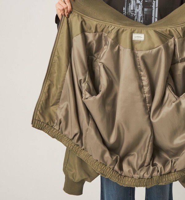 UNITED ARROWS green label relaxing「コクーン MA-1」|ブルゾン・スタジャン|