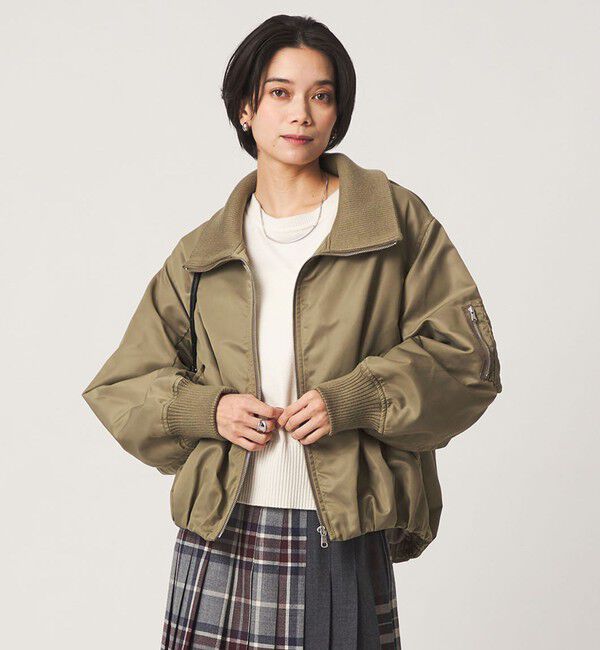 UNITED ARROWS green label relaxing「コクーン MA-1」|ブルゾン・スタジャン|