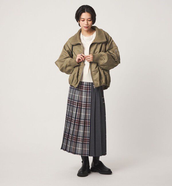 UNITED ARROWS green label relaxing「コクーン MA-1」|ブルゾン・スタジャン|