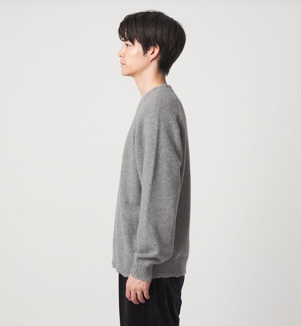 UNITED ARROWS green label relaxing「AOTEAROA WOOL FRAY クルーネック ニット」|ニット・セーター|