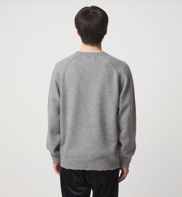 UNITED ARROWS green label relaxing「AOTEAROA WOOL FRAY クルーネック ニット」|ニット・セーター|