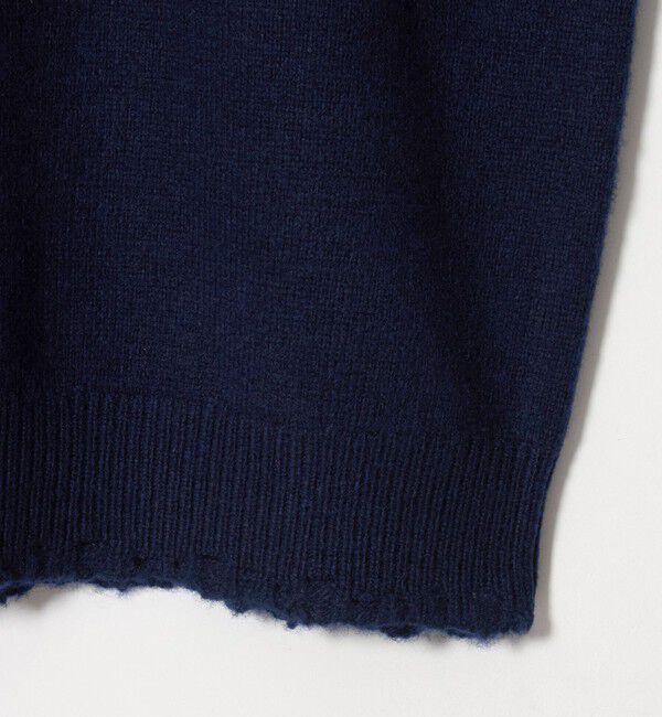 UNITED ARROWS green label relaxing「AOTEAROA WOOL FRAY クルーネック ニット」|ニット・セーター|