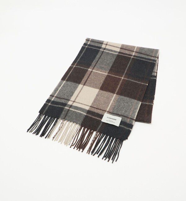 UNITED ARROWS green label relaxing「カシミヤ 100 トラッド マフラー」|マフラー|MD.BROWN