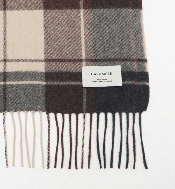 UNITED ARROWS green label relaxing「カシミヤ 100 トラッド マフラー」|マフラー|
