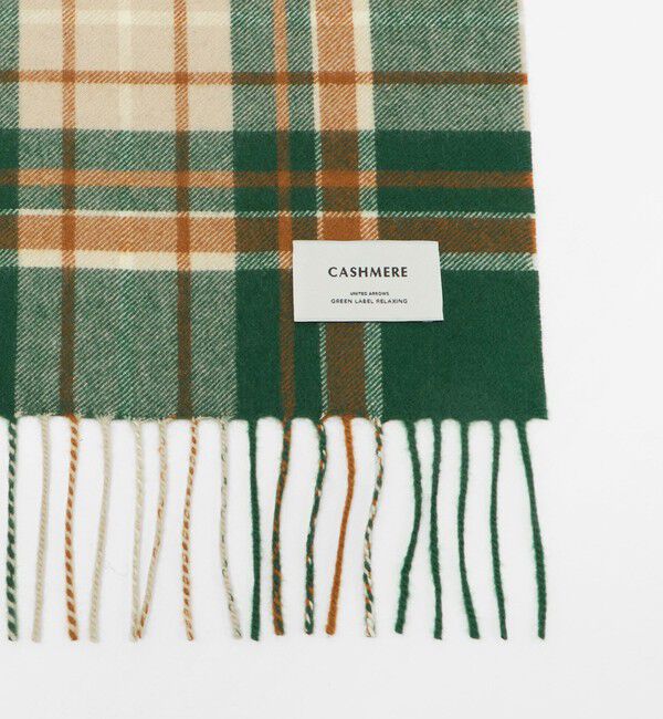 UNITED ARROWS green label relaxing「カシミヤ 100 トラッド マフラー」|マフラー|
