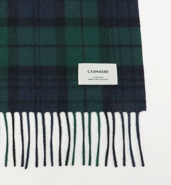UNITED ARROWS green label relaxing「カシミヤ 100 トラッド マフラー」|マフラー|