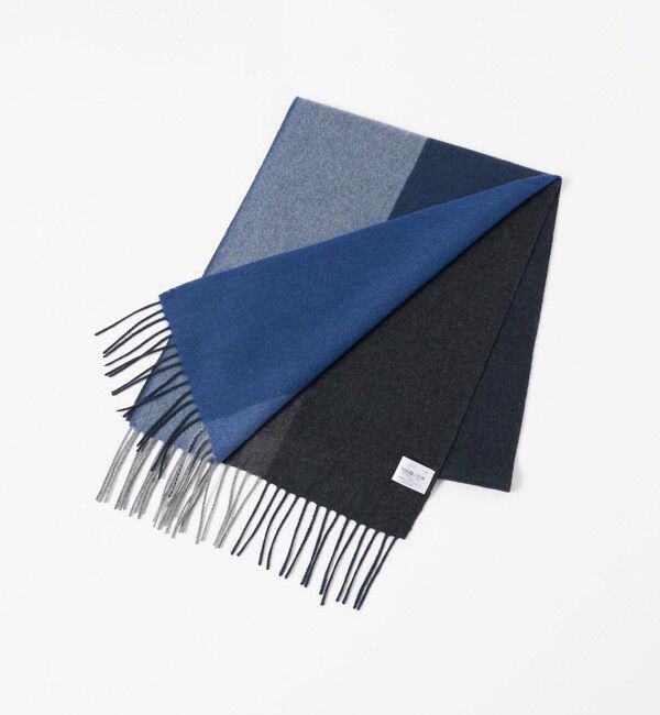 UNITED ARROWS green label relaxing「カシミヤ 100 パネル マフラー」|マフラー|