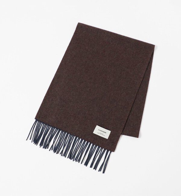 UNITED ARROWS green label relaxing「カシミヤ 100 リバー マフラー」|マフラー|DK.BROWN