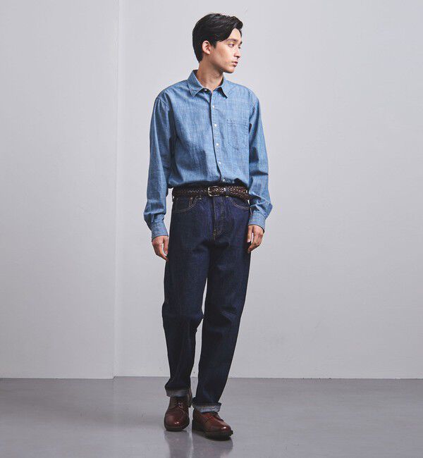 UNITED ARROWS「<HAND ROOM (ハンドルーム）> ストレート デニム」|チノ|