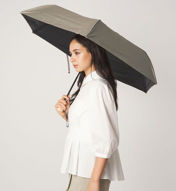 UNITED ARROWS green label relaxing「【別注】＜because＞パイピング 折りたたみ傘 晴雨兼用 レイン UVカット」|傘|MOCA