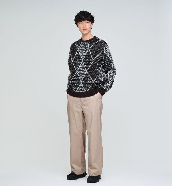 UNITED ARROWS green label relaxing「【別注】【WEB限定】＜3/2 WORKS＞バギー チノパンツ」|チノ|