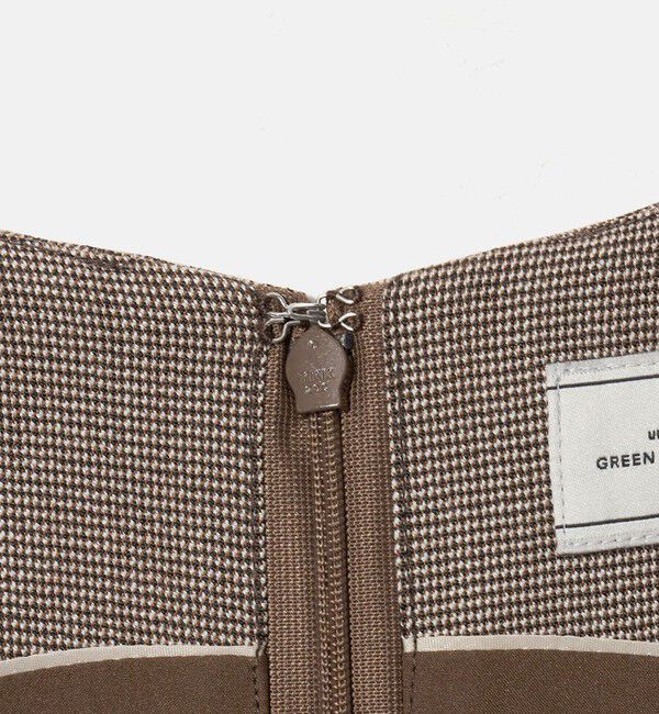 UNITED ARROWS green label relaxing「［size SHORTあり］ジャンパースカート ミニチドリ マシンウォッシャブル ストレッチ」|ジャンパースカート|