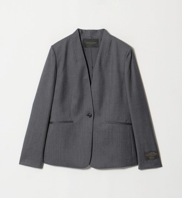 UNITED ARROWS「Vitale Barberis Canonico ノーラペル ジャケット」|ノーカラージャケット|