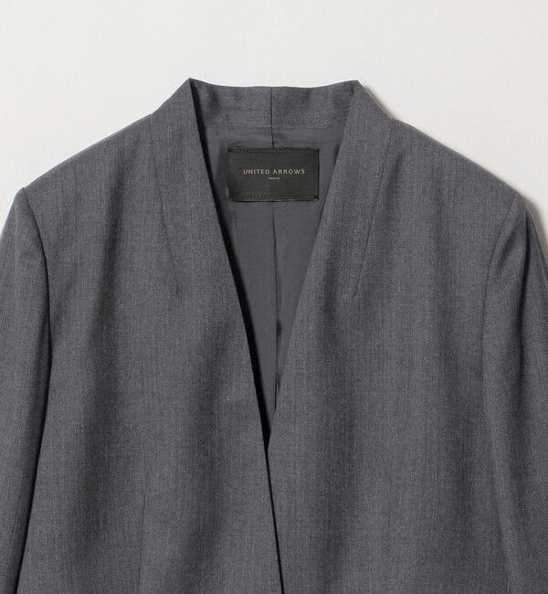 UNITED ARROWS「Vitale Barberis Canonico ノーラペル ジャケット」|ノーカラージャケット|