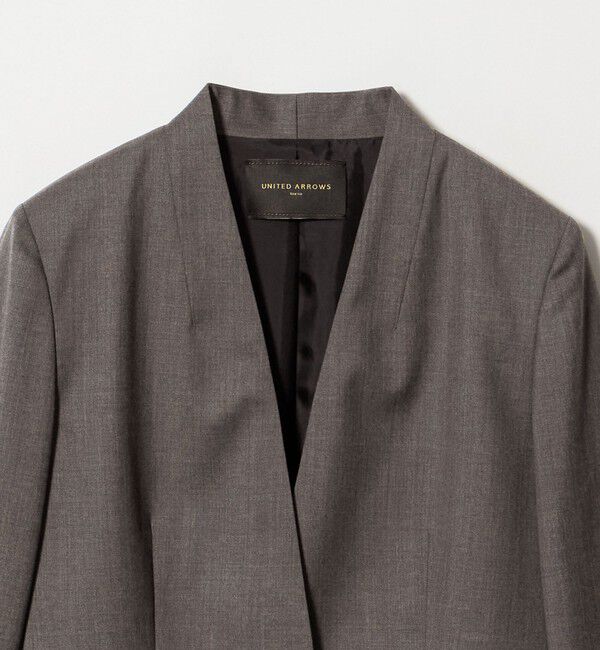 UNITED ARROWS「Vitale Barberis Canonico ノーラペル ジャケット」|ノーカラージャケット|