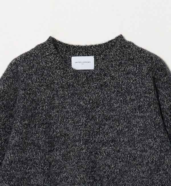 UNITED ARROWS「ミックスカラー クルーネック ニット」|ニット・セーター|
