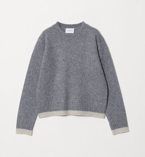 UNITED ARROWS「ミックスカラー クルーネック ニット」|ニット・セーター|