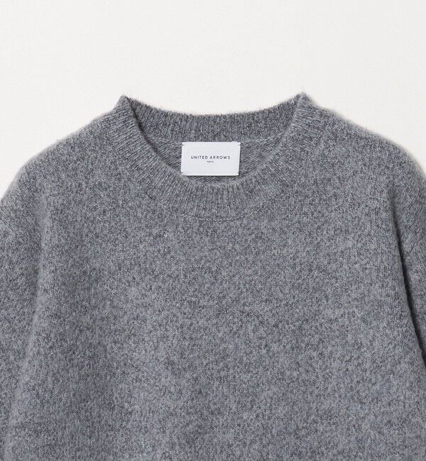 UNITED ARROWS「ミックスカラー クルーネック ニット」|ニット・セーター|