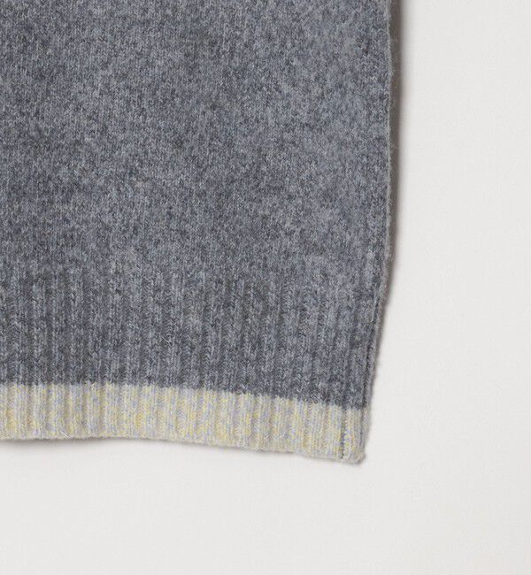 UNITED ARROWS「ミックスカラー クルーネック ニット」|ニット・セーター|
