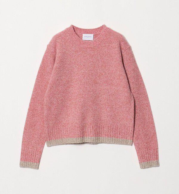 UNITED ARROWS「ミックスカラー クルーネック ニット」|ニット・セーター|