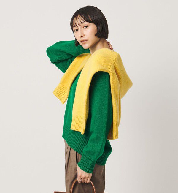 UNITED ARROWS「5G カシミヤ ウール Vネック ニット」|ニット・セーター|