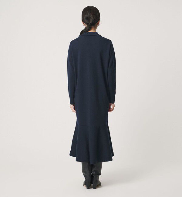 UNITED ARROWS「ポロニット ワンピース」|ワンピース|