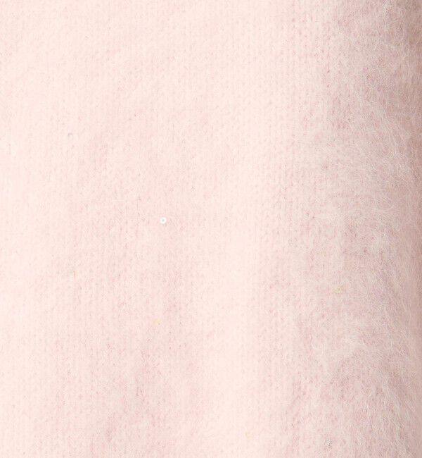 UNITED ARROWS「フォックスカシミヤ スパンコール Vネック ニット」|ニット・セーター|