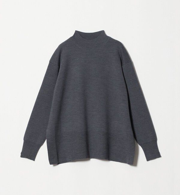 UNITED ARROWS「W/P ハイネック ニット ‐ウォッシャブル‐」|ニット・セーター|MD.GRAY