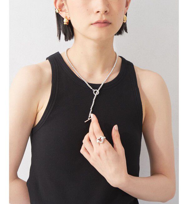 EMMEL REFINES「＜PHILIPPE AUDIBERT＞SP Ball chain ネックレス＜Select by EMMEL REFINES＞」|ネックレス|