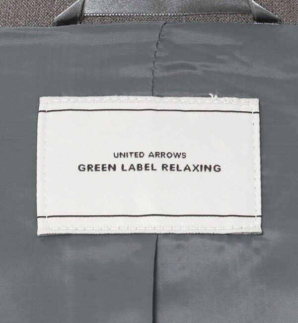 UNITED ARROWS green label relaxing「［size SHORT/TALLあり］ライト ダブルクロス ノーラペル ジャケット」|ノーカラージャケット|