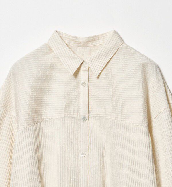 UNITED ARROWS green label relaxing「モール シアー ストライプ シャツ」|シャツ・ブラウス|