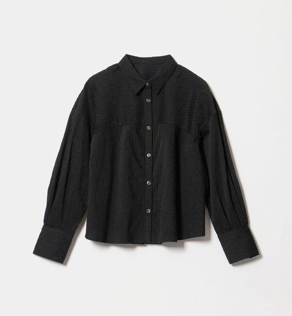 UNITED ARROWS green label relaxing「モール シアー ストライプ シャツ」|シャツ・ブラウス|