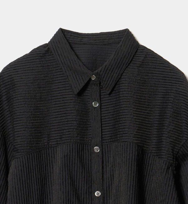 UNITED ARROWS green label relaxing「モール シアー ストライプ シャツ」|シャツ・ブラウス|