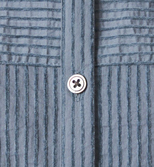 UNITED ARROWS green label relaxing「モール シアー ストライプ シャツ」|シャツ・ブラウス|