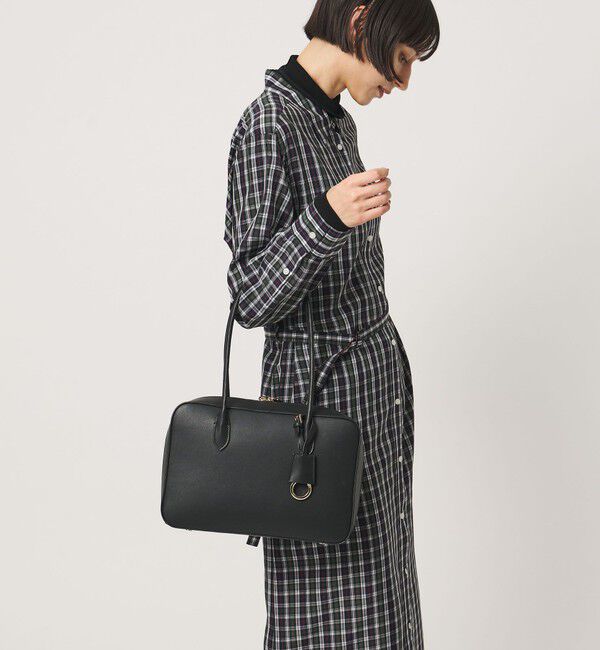 UNITED ARROWS「スクエア ボストンバッグ」|ボストンバッグ|