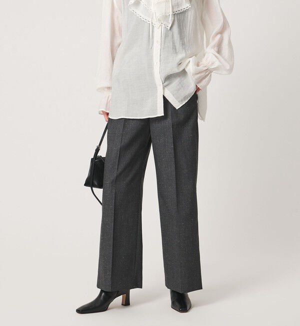 UNITED ARROWS「CANGIOLI ストレート パンツ」|スラックス|
