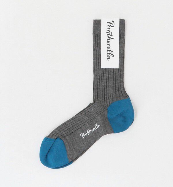 UNITED ARROWS「＜Pantherella＞バイカラー W/N リブソックス」|ソックス|