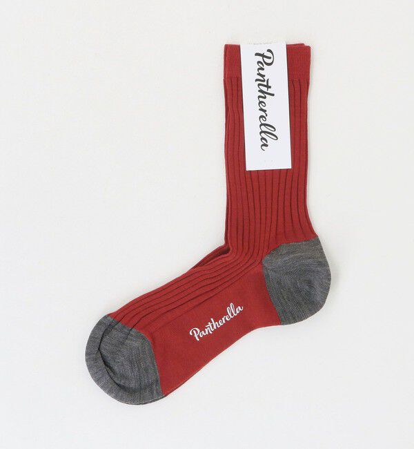 UNITED ARROWS「＜Pantherella＞バイカラー W/N リブソックス」|ソックス|