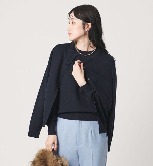 UNITED ARROWS「フルニードル カーディガン」|カーディガン|