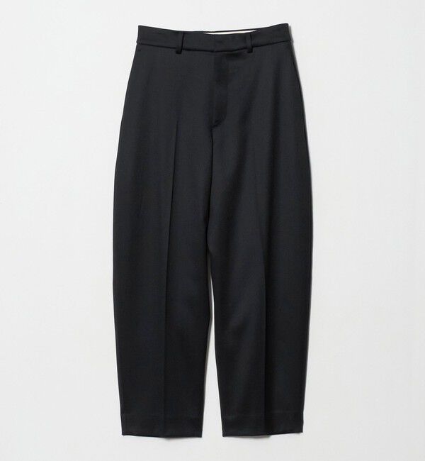 UNITED ARROWS「カーブ パンツ」|スラックス|BLACK