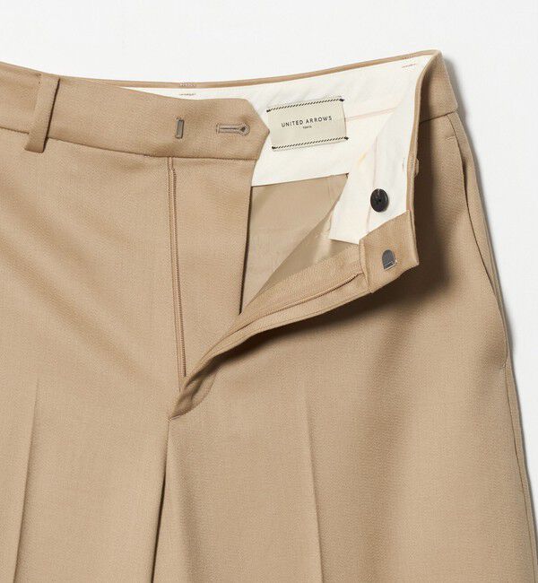 UNITED ARROWS「カーブ パンツ」|スラックス|