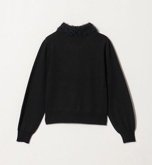 UNITED ARROWS「ファーリー ニット カーディガン」|カーディガン|