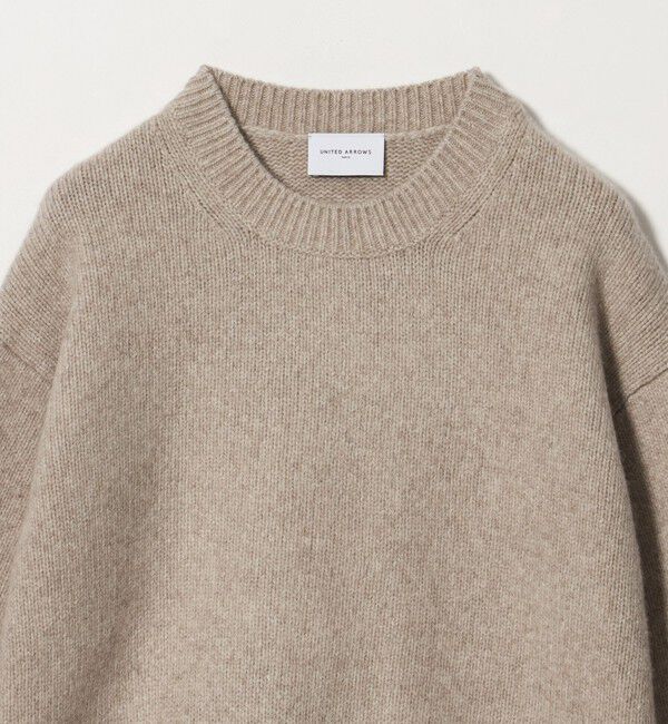 UNITED ARROWS「5G カシミヤ ウール クルーネック ニット」|ニット・セーター|