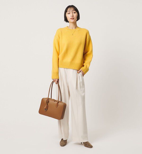 UNITED ARROWS「5G カシミヤ ウール クルーネック ニット」|ニット・セーター|